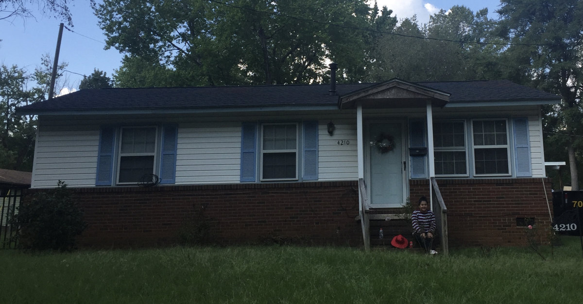 Completed roofing project in Charlotte NC by MCI Roofing